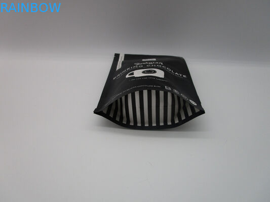 L'emballage zip-lock de poche d'aluminium d'impression faite sur commande, aluminium de soudure à chaud met en sac avec la tirette