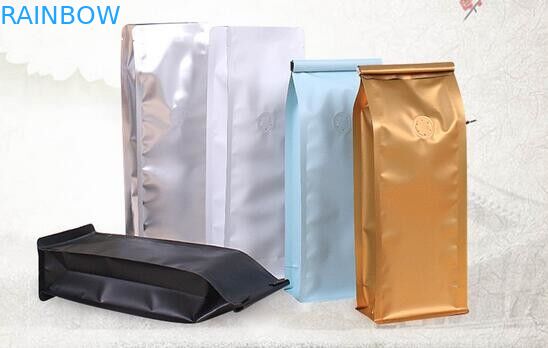 la coutume 250g a imprimé la poche zip-lock d'emballage de papier d'aluminium/les sacs rôtis de grains de café paquet de Doy