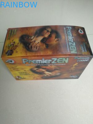 Les pilules masculines d'amélioration dégagent des matériaux du papier d'emballage de boursouflure/pp