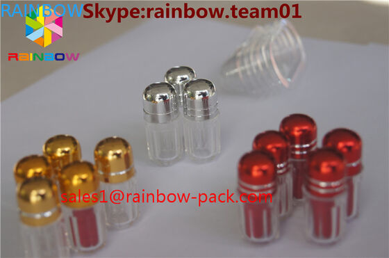 Les bouteilles de pilule en plastique de forme hexagonale vident la bouteille de capsule pour les pilules simples