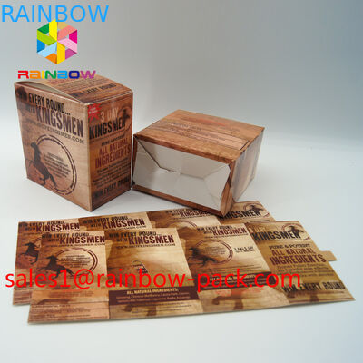 Les pilules d'amélioration de sexe de boîte de présentation de Mamba noir empaquetant la carte 3D effectuent la pilule de sexe