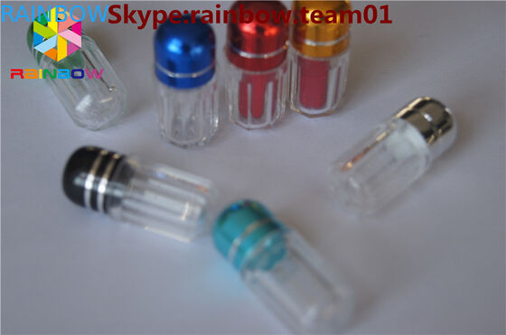 le plastique vide capsule la boursouflure rhino7 de chapeau en métal et le rhinocéros 25 capsules vides de plastique de capsules vides de couleur capsulent la caisse