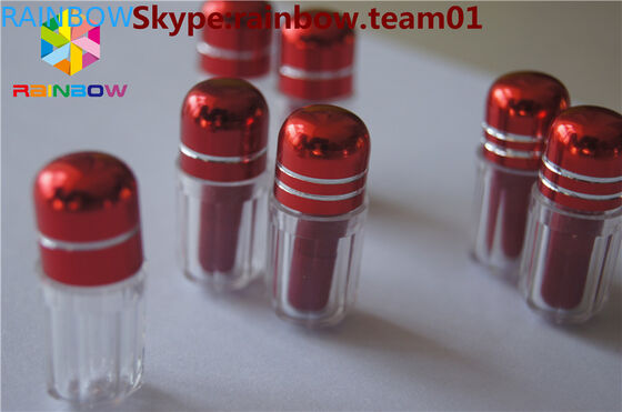 capsules en plastique vides contenant des pilules boîtier de capsule boîtier de forme de capsule contenant une forme hexagonale bouteille de capsule