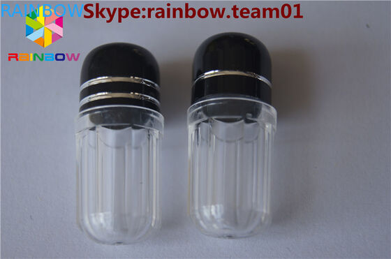 capsules en plastique vides contenant des pilulescapsule case capsule en forme de récipient capsule en forme hexagonale bouteille capsule en plastique vide