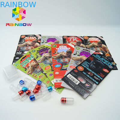 le capsulesRhino en gros d'élargissement de pénis des pilules 8 pilules/sexes du rhinocéros 9/Rhino 11/Rhino 12 capsulent des pilules empaquetant la bouteille