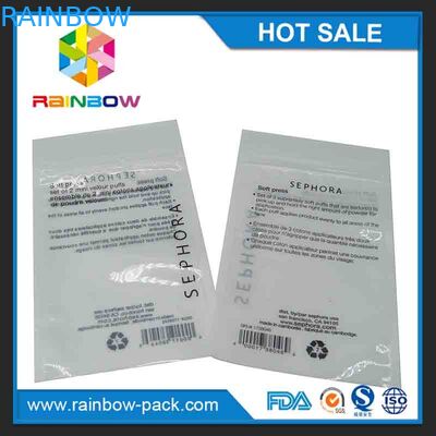 L'or Shinny le mini emballage de poche d'aluminium/sacs zip-lock en aluminium hermétiquements scellé