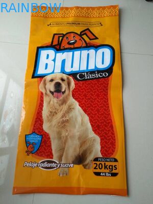 Gousset latéral de côté de sac d'emballage de stockage de nourriture de poche de gousset pour la nourriture d'animal de compagnie