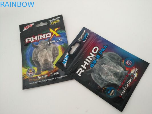 Poche d'aluminium de médecine de Tablette empaquetant les sacs en stratifié étanches à l'humidité de pilule d'aluminium de Mylar