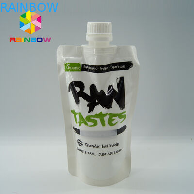 Le sac imprimé adapté aux besoins du client d'emballage de miel avec le bec/tiennent la poche pour le miel d'abeille