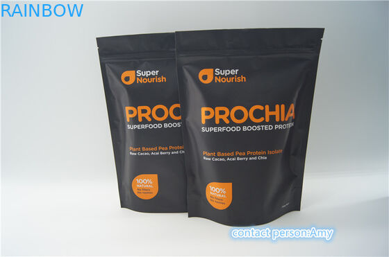 Grands sacs étanches à l'humidité d'emballage de café avec une valve de dégazage de manière