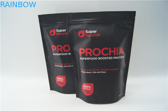 La nutrition de haute qualité de papier d'aluminium tiennent le sac de empaquetage avec la tirette