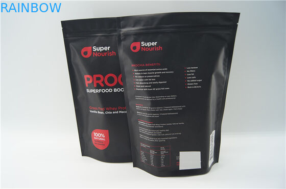 La nutrition de haute qualité de papier d'aluminium tiennent le sac de empaquetage avec la tirette