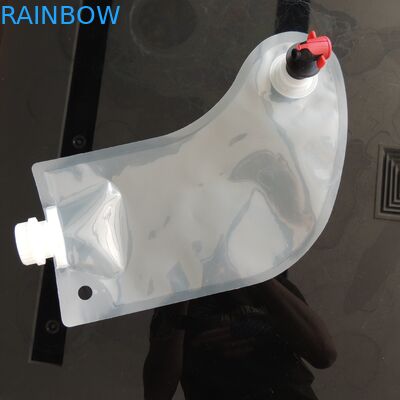 Poche transparente chaude de vin de Noël stockings1L de vente/vin de boisson/fruit