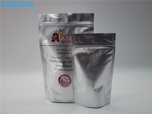 sac de papier de Brown emballage de sac d'emballage alimentaire de tirette d'OEM de 600g 1kg avec la fenêtre/tirette