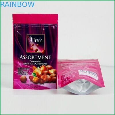 Fait sur commande tenez le sac de tirette avec le logo pour le sac de chocolat/emballage de chocolat