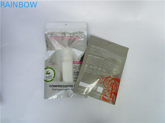 trois de haute qualité sac latéral du joint avec les sacs/sac zip-lock zip-lock de tirette pour des sous-vêtements