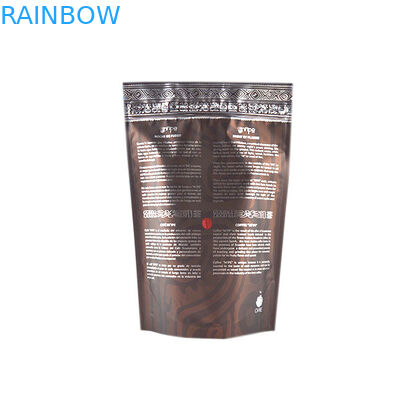 Keny Ouganda Ethiopie les sachets en matière plastique de 250 grammes 500gram empaquetant, couleur multiple tiennent des poches de café