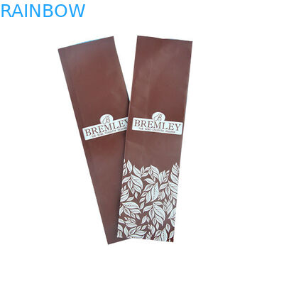 La catégorie comestible de fond plat écologique tiennent la valve de décarburation d'emballage de café de poches