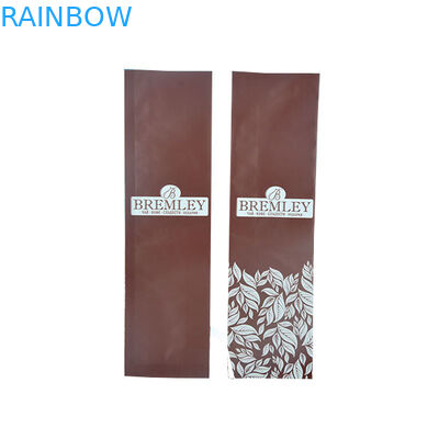 La catégorie comestible de fond plat écologique tiennent la valve de décarburation d'emballage de café de poches