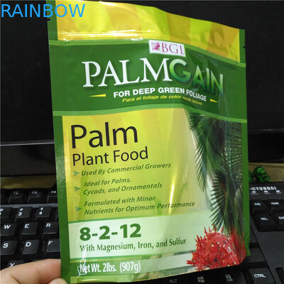 Sachets en matière plastique colorés brillants empaquetant, sacs d'emballage alimentaire de casse-croûte pour des frites