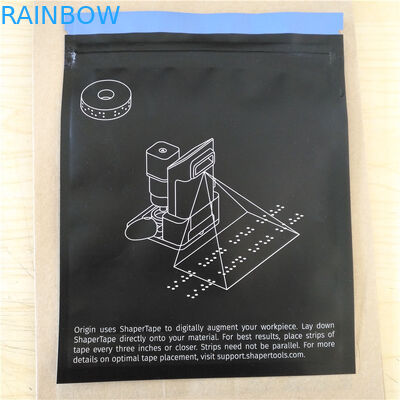 Trois sacs zip-lock de conditionnement en plastique de Mylar de joint latéral pour l'emballage médical de bande