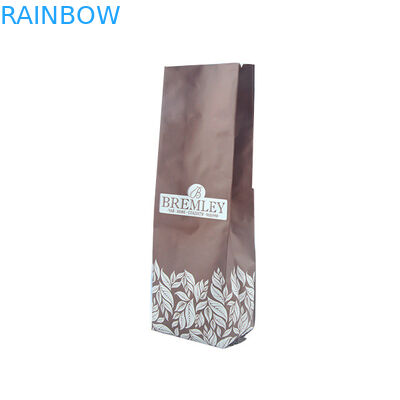 2017 sac en gros d'emballage rôti de cafè moulu de soudure à chaud par 500g avec le lien de valve et de bidon