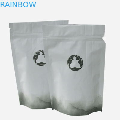 L'impression composée thermoscellable de logo d'usine de la Chine tiennent la poche adaptée aux besoins du client de sachet à thé de café de nourriture d'aluminium 1kg 500g avec Zipp