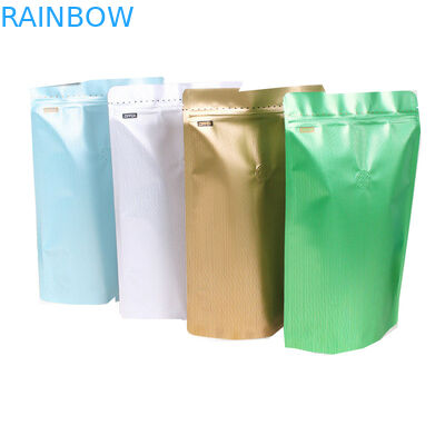 La coutume a imprimé le grain de café rôti par Matt que le sac d'emballage tiennent les sacs en aluminium 250g d'emballage de café de poche avec la valve
