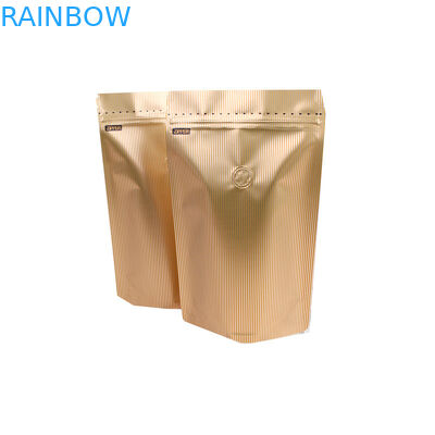 La coutume a imprimé le grain de café rôti par Matt que le sac d'emballage tiennent les sacs en aluminium 250g d'emballage de café de poche avec la valve