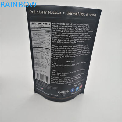 La coutume a imprimé les sachets en matière plastique empaquetant les sacs zip-lock de Mylar stratifiés par aluminium pour la sucrerie