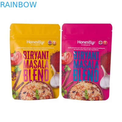 adapté aux besoins du client tenez les sacs en plastique de casse-croûte d'écrou de catégorie comestible de sac de tirette de poches