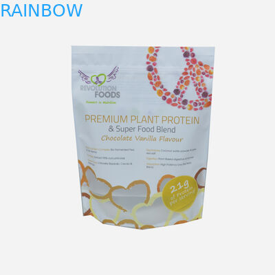 Les matériaux approuvés par le FDA en plastique tiennent le sac zip-lock de papier d'aluminium de poche pour le tabac packagiing