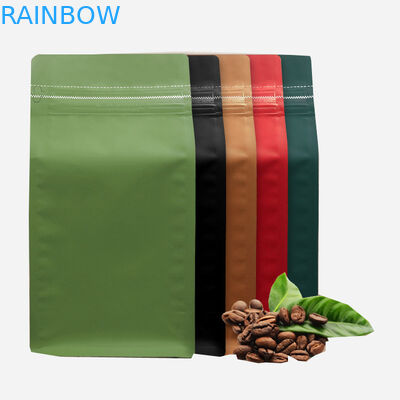 Composés thermoscellables tiennent le sachet à thé de café de nourriture d'aluminium avec la tirette 1kg 500g