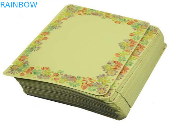 Le côté du cristal trois d'or a scellé des sachets en plastique pour l'oeil/masque facial, écologiques