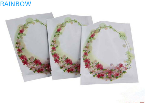 Sachets en matière plastique d'impression faite sur commande empaquetant, couleur de l'emballage alimentaire CMYK de soudure à chaud