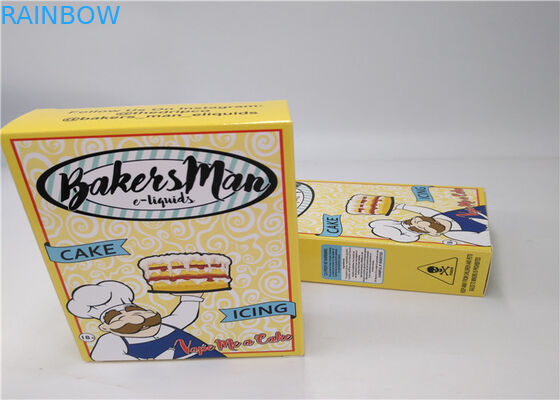 L'emballage recyclable de bijoux enferme dans une boîte l'impression offset brillante blanche de stratification