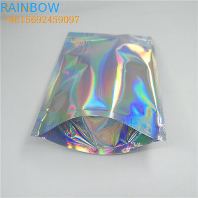 Tenez l'emballage de poche d'aluminium de serrure de fermeture éclair