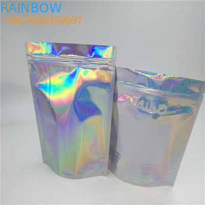 Tenez l'emballage de poche d'aluminium de serrure de fermeture éclair