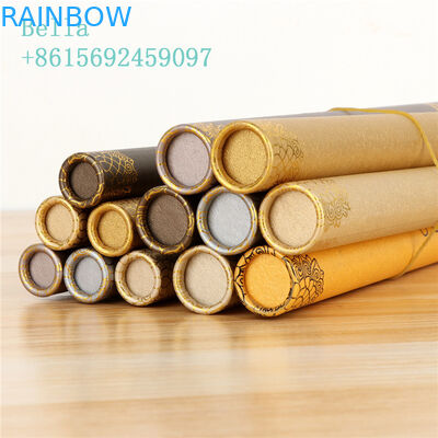 Carton cylindre boîte de papier emballage rond / forme personnalisée 350g