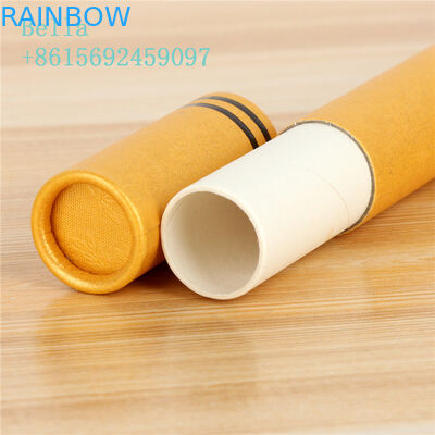 Boîte de papier ronde empaquetant les boîtes rondes de poudre de fantaisie de cadeau d'emballage de boîte de papier