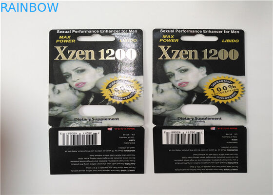 emballage de carte de boursouflure d'EXtacy de hardsteel