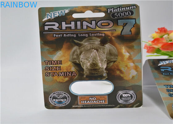 emballage de carte de boursouflure d'EXtacy de hardsteel