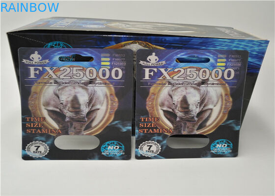 emballage de carte de boursouflure d'EXtacy de hardsteel