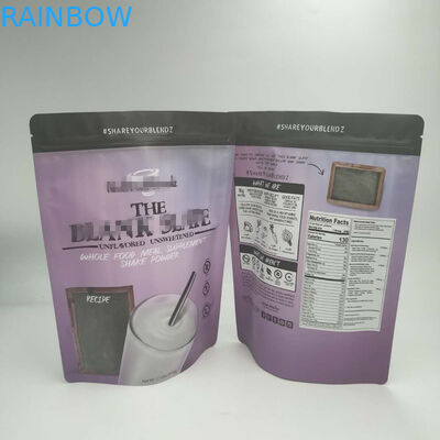 Emballage fait sur commande de sac de casse-croûte d'impression, sacs de puces empaquetant avec la tirette