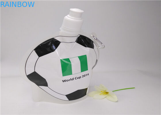 Emballage transparent de poche de bec d'impression faite sur commande