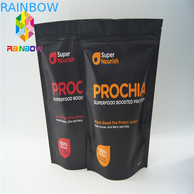 L'impression adaptée aux besoins du client tiennent des entailles de larme de sacs pour des casse-croûte/sucrerie/biscuits