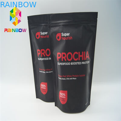 L'impression adaptée aux besoins du client tiennent des entailles de larme de sacs pour des casse-croûte/sucrerie/biscuits