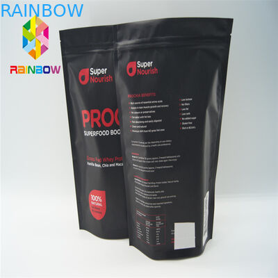 L'impression adaptée aux besoins du client tiennent des entailles de larme de sacs pour des casse-croûte/sucrerie/biscuits