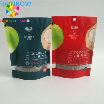 Catégorie comestible stratifiée par aluminium d'emballage de sac de casse-croûte épaisseur de 100 - 150 microns