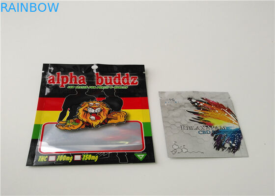 Emballage de fines herbes d'encens imprimé par coutume